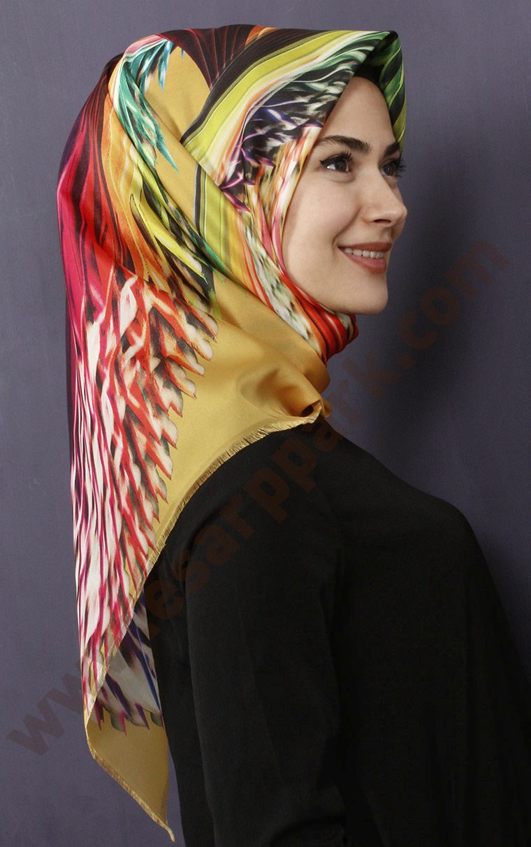 Tafta Dijital Eşarp 1327-2