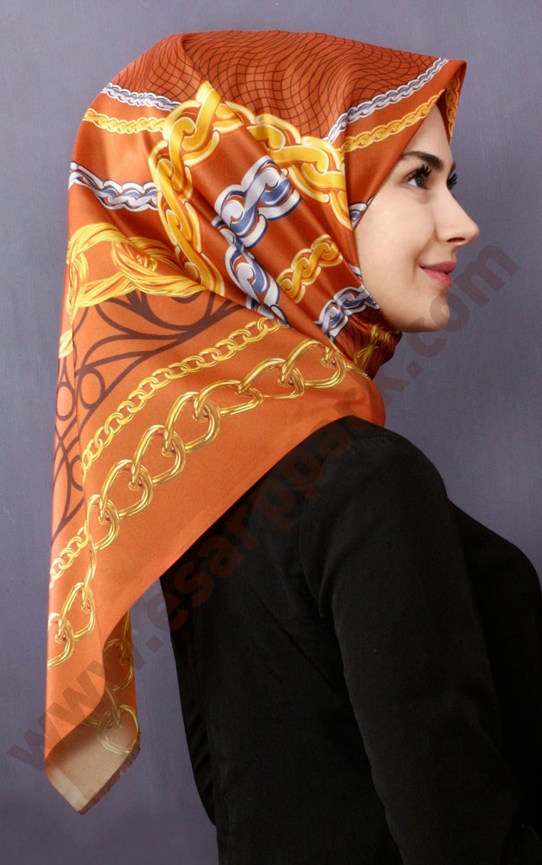 Tafta Dijital Eşarp 1328-2