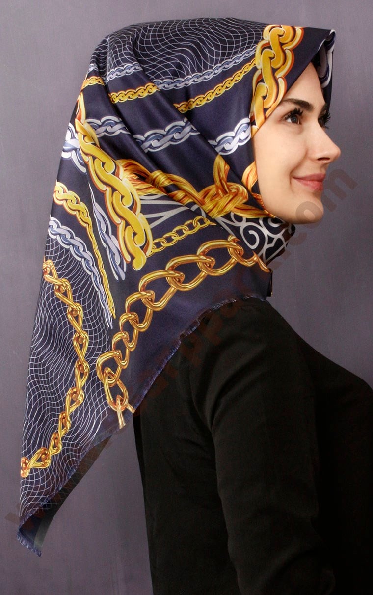 Tafta Dijital Eşarp 1328-3