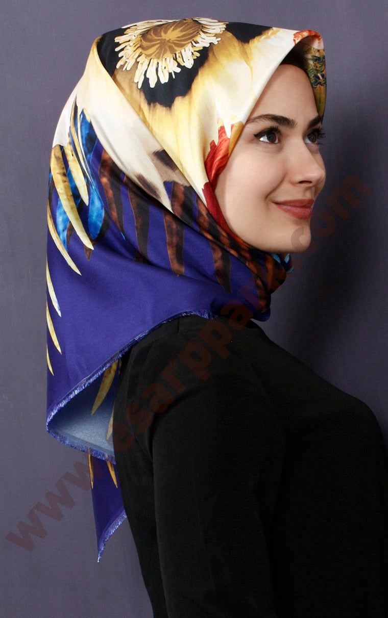 Tafta Dijital Eşarp 1334-10