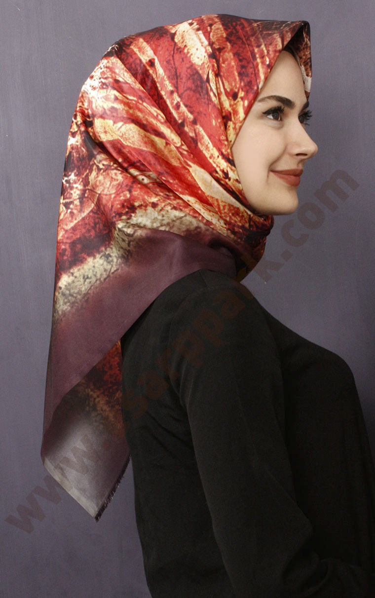 Tafta Dijital Eşarp 1335-6