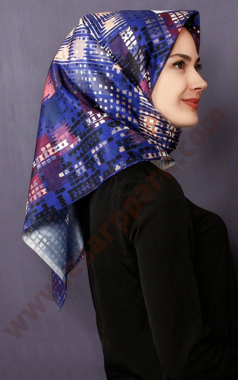 Tafta Dijital Eşarp 1336-10