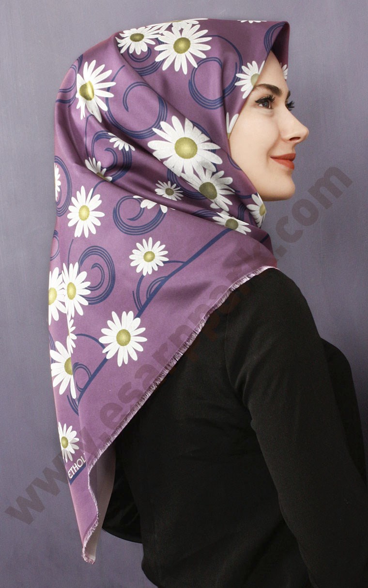 Tafta Dijital Eşarp 1337-4