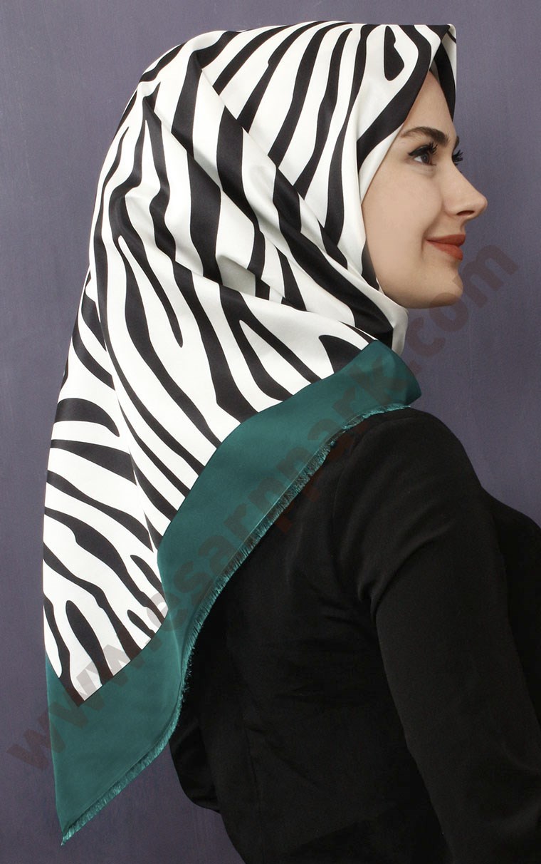 Tafta Dijital Eşarp 1338-1