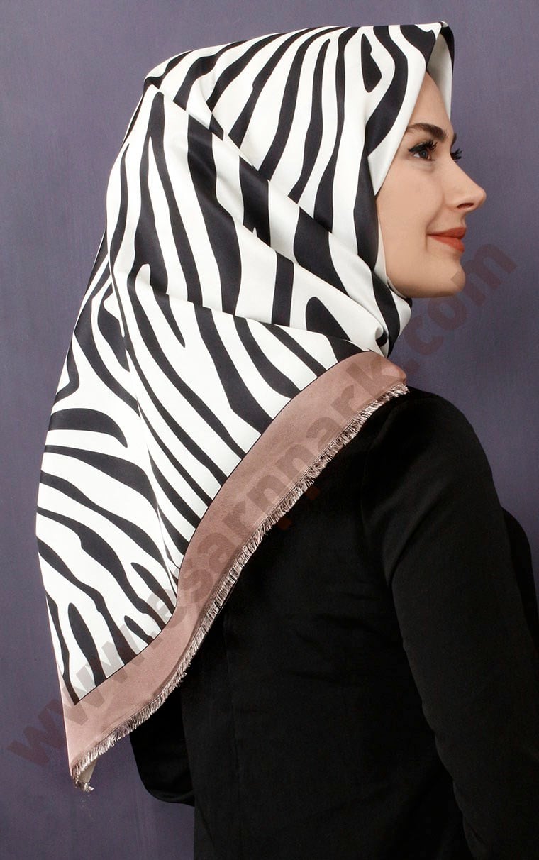 Tafta Dijital Eşarp 1338-4