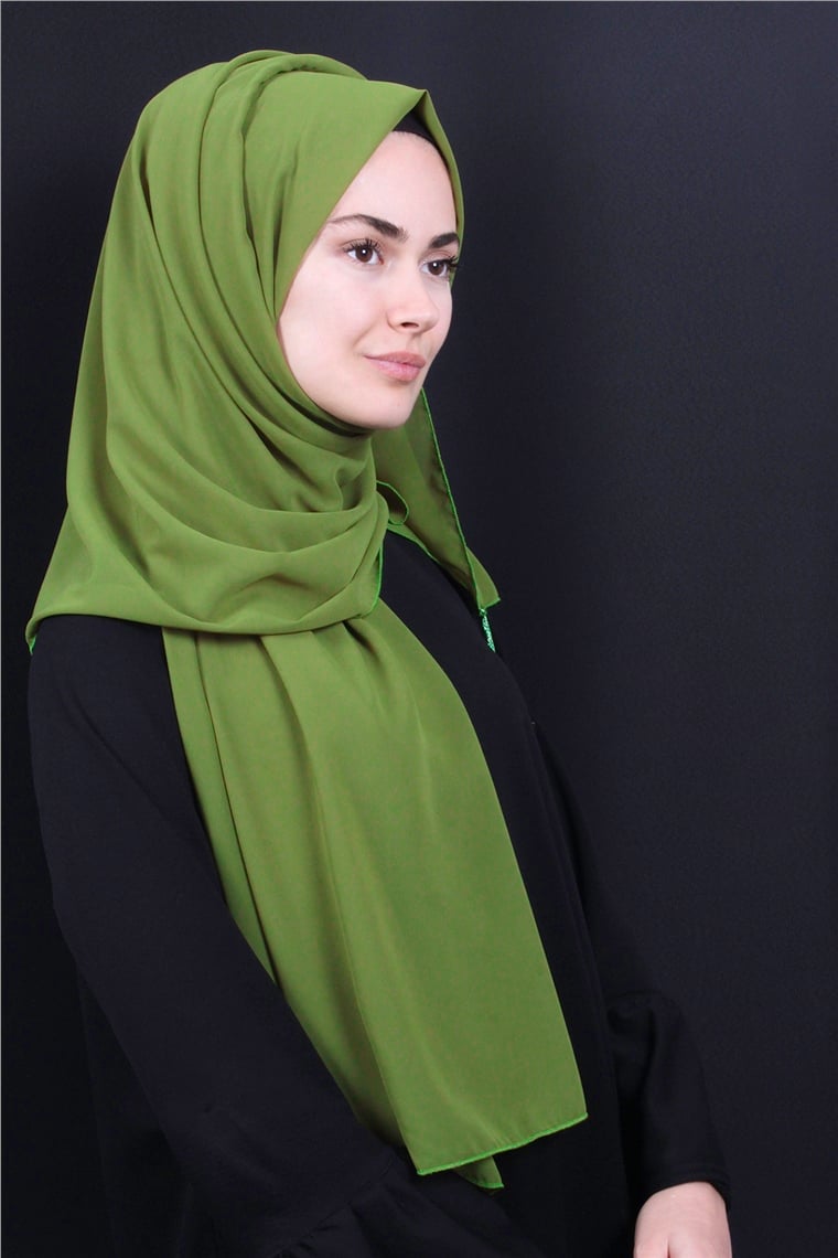 Tesettür Püsküllü Şal 1241-6