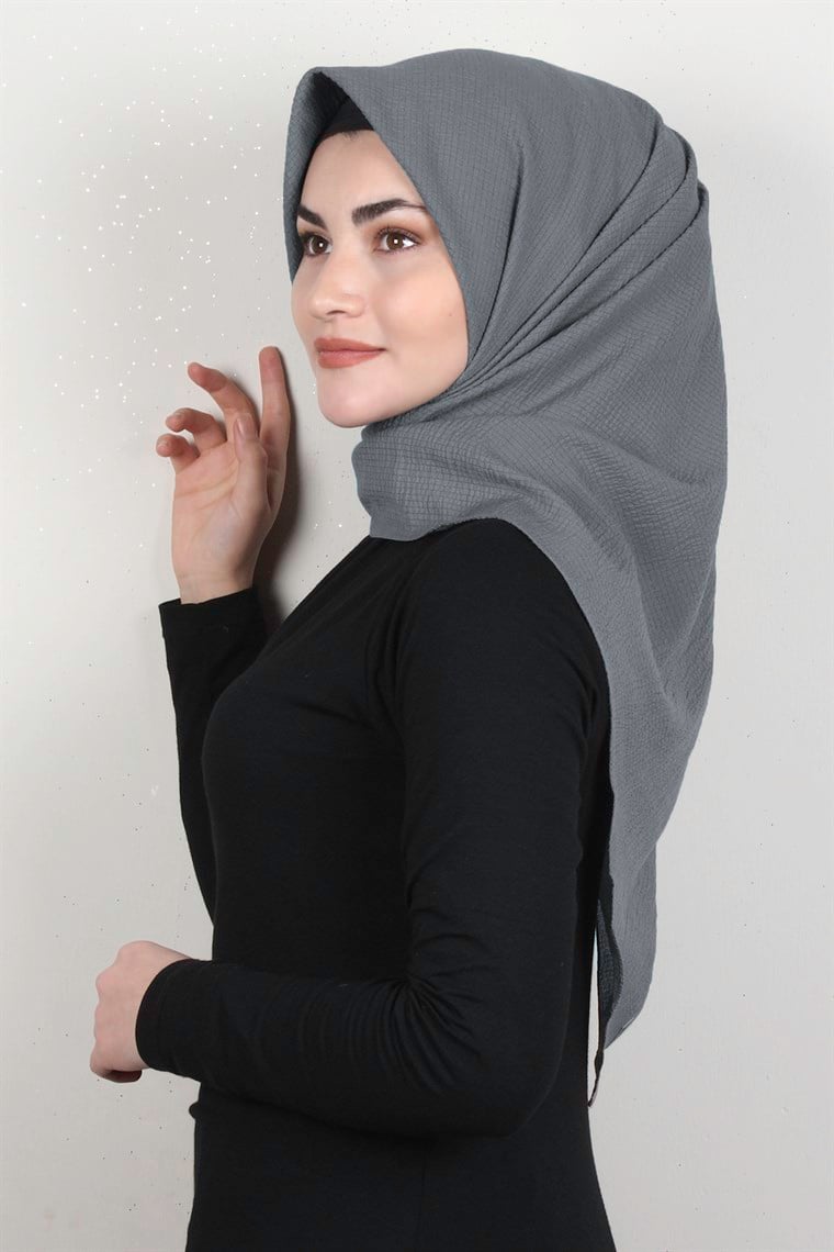 Trend Caz Eşarp 3082-17 Füme