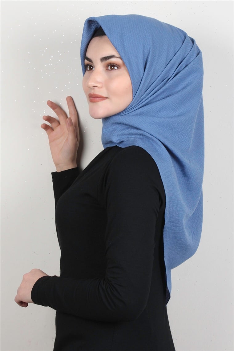 Trend Caz Eşarp 3082-2 İndigo