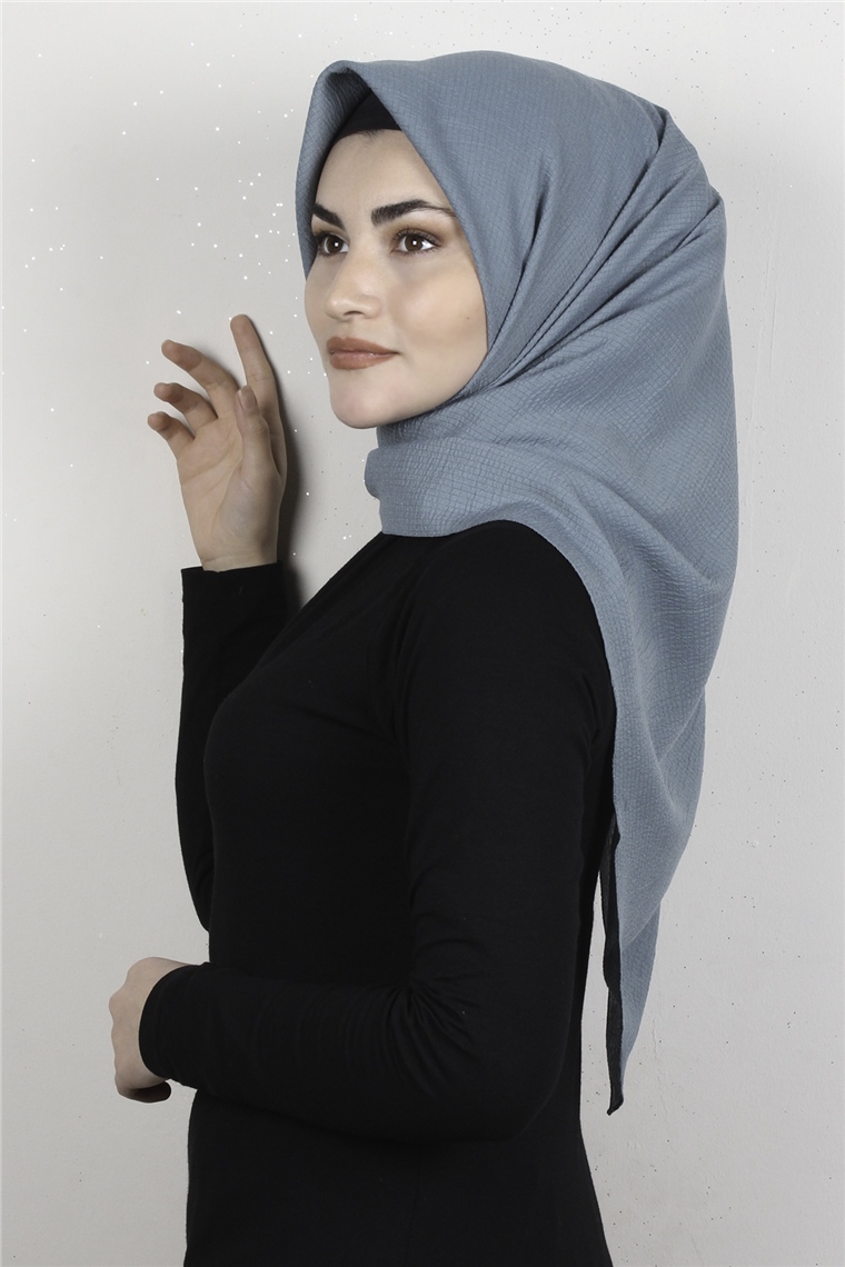 Trend Caz Eşarp 3082-5 Su Mavisi