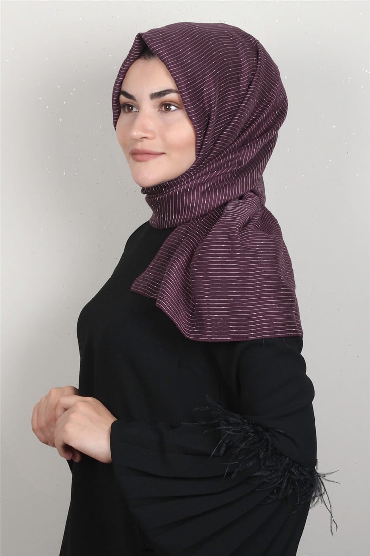 Trend Şal 3650-1 Mürdüm