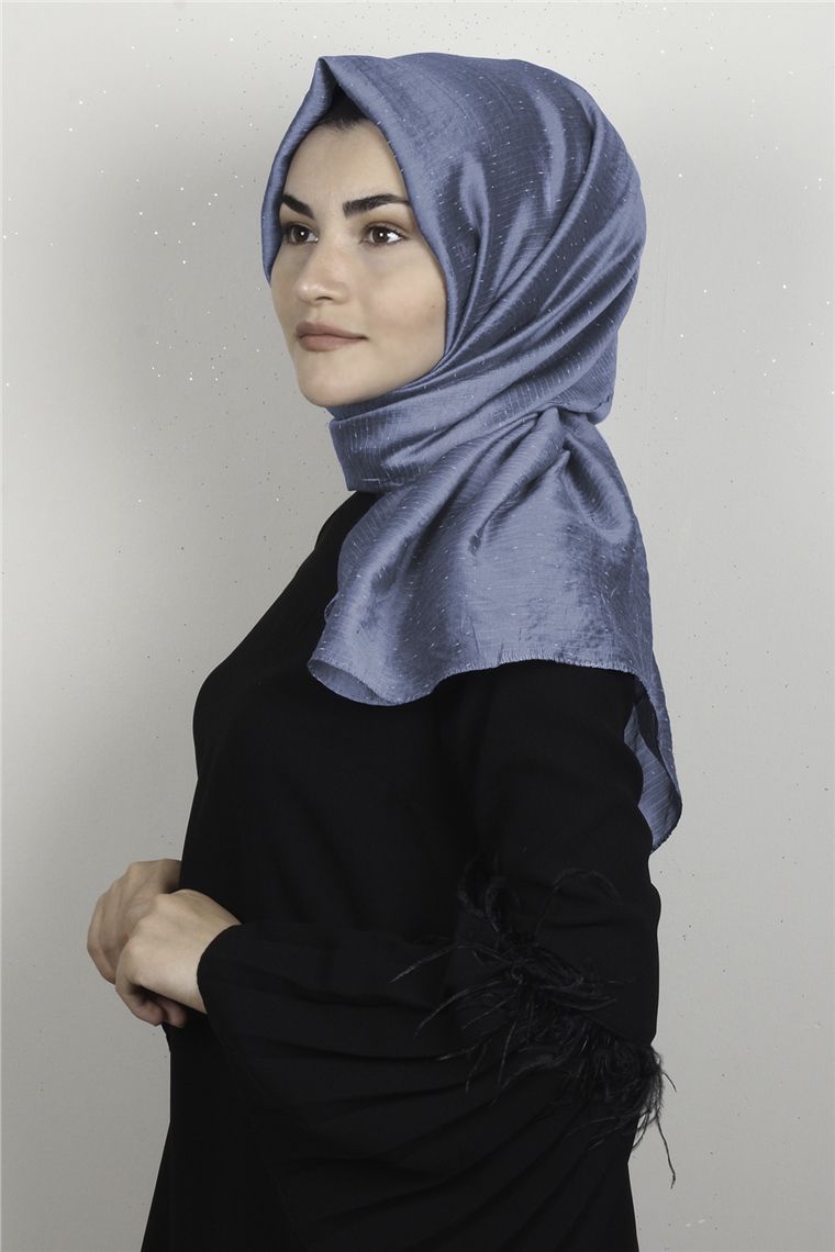 Trend Şal 3650-7 İndigo