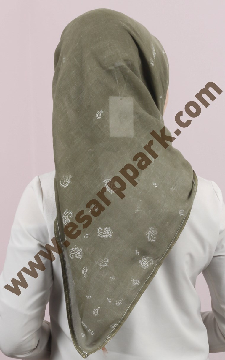 U.S. Polo Assn %100 Pamuk Eşarp 1701-21