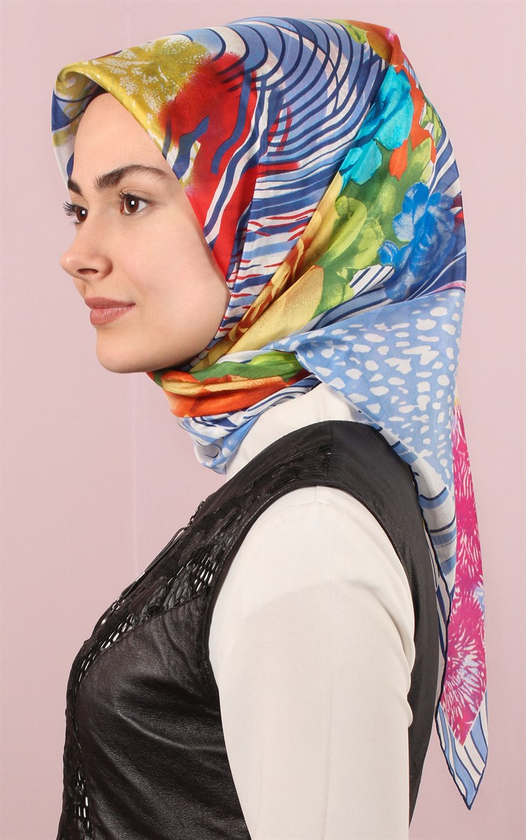 Ugoza Vual İpek Eşarp 5288-11