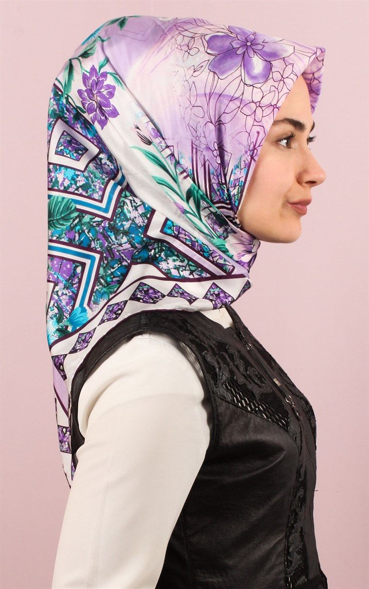 Ugoza Vual İpek Eşarp 5288-24