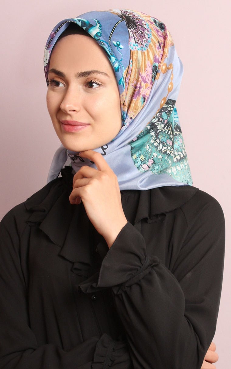 Ugoza Vual İpek Eşarp 5288-50