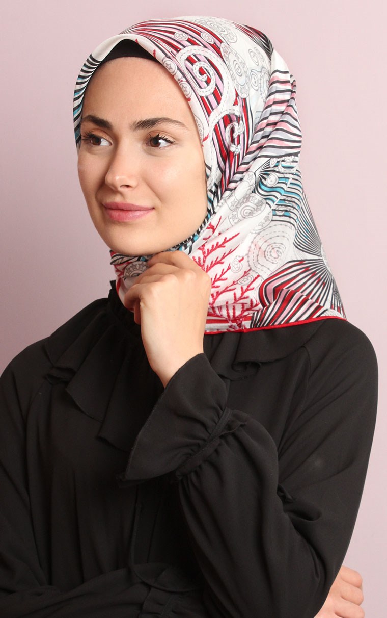 Ugoza Vual İpek Eşarp 5288-53