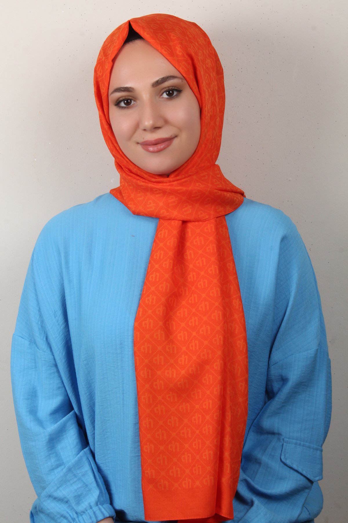 Ultralight Şal 2768-5 Turuncu