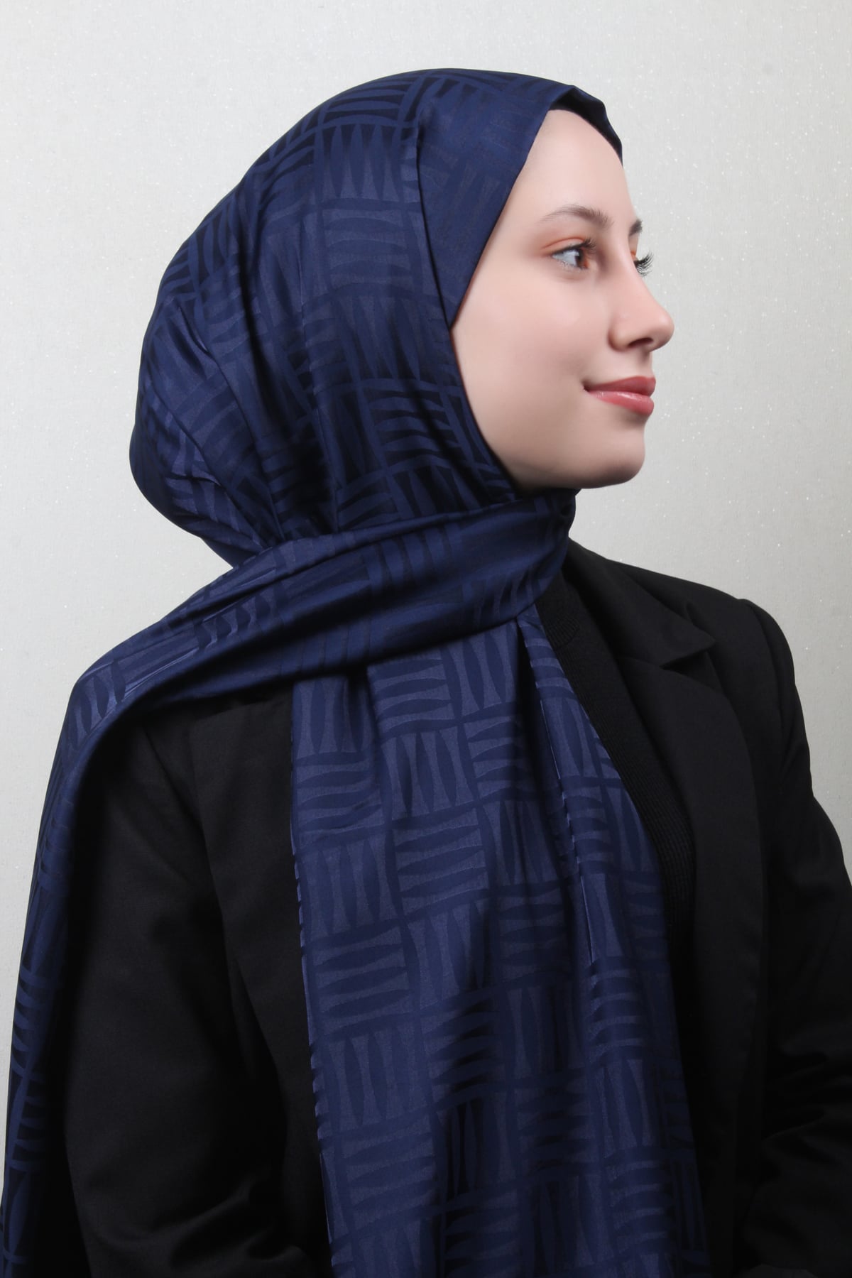 Ultralux Jakar Şal 4111-4 Lacivert