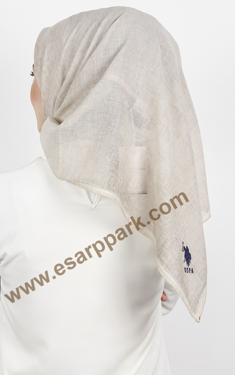 U.S. Polo Assn %100 Pamuk Eşarp 1701-1