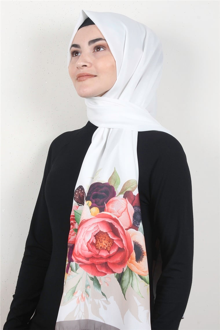 Violet Şal 2731-10 Pudra