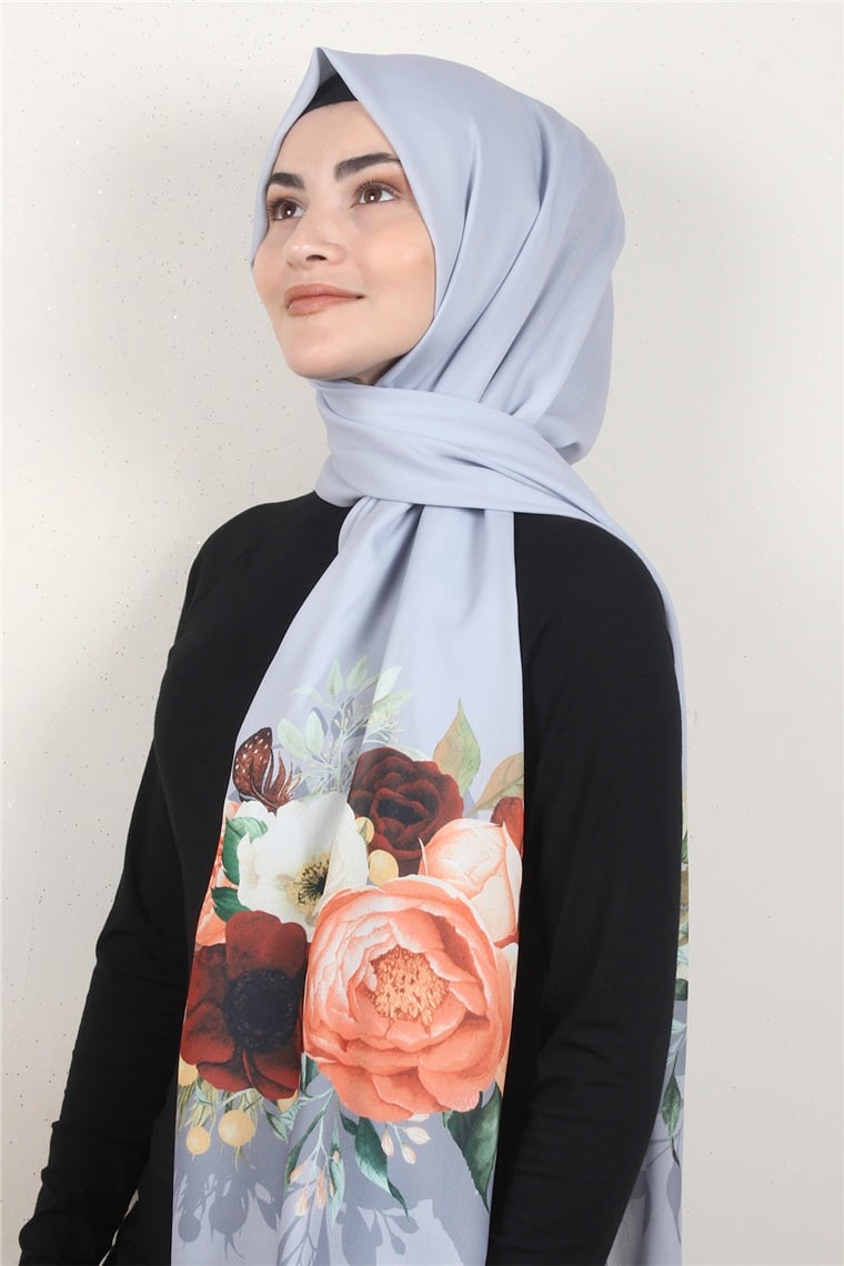 Violet Şal 2731-5 Gri