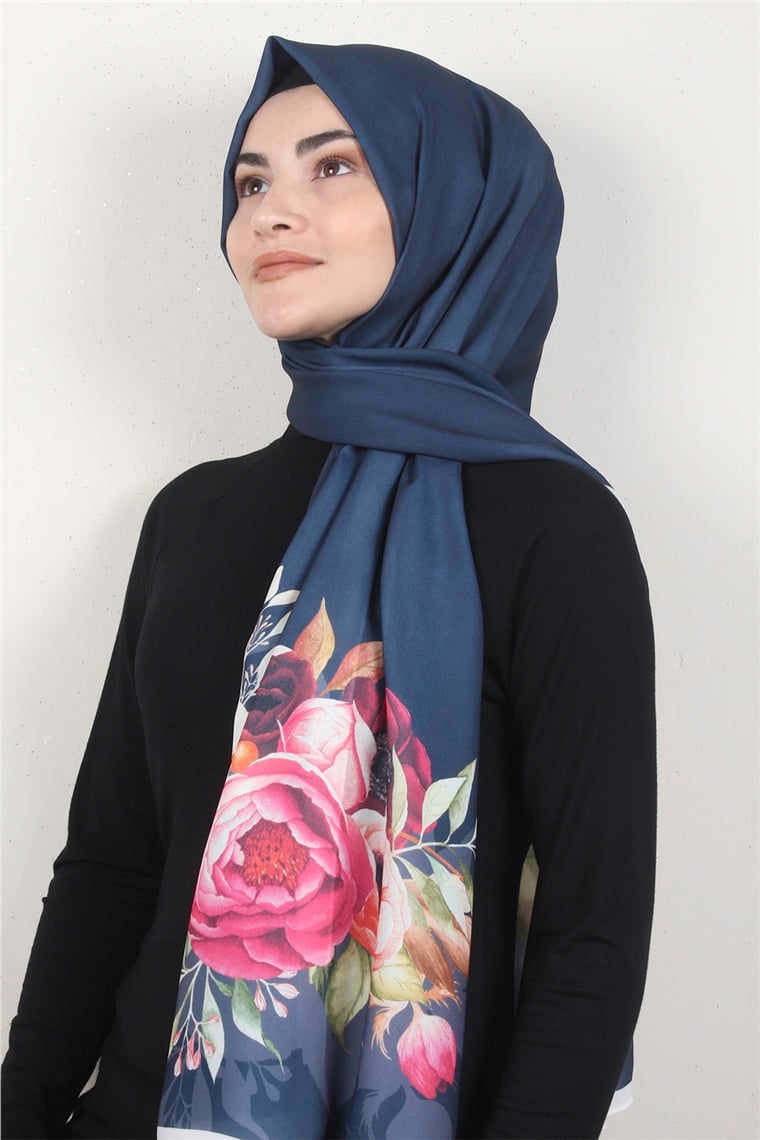 Violet Şal 2731-8PRK Lacivert