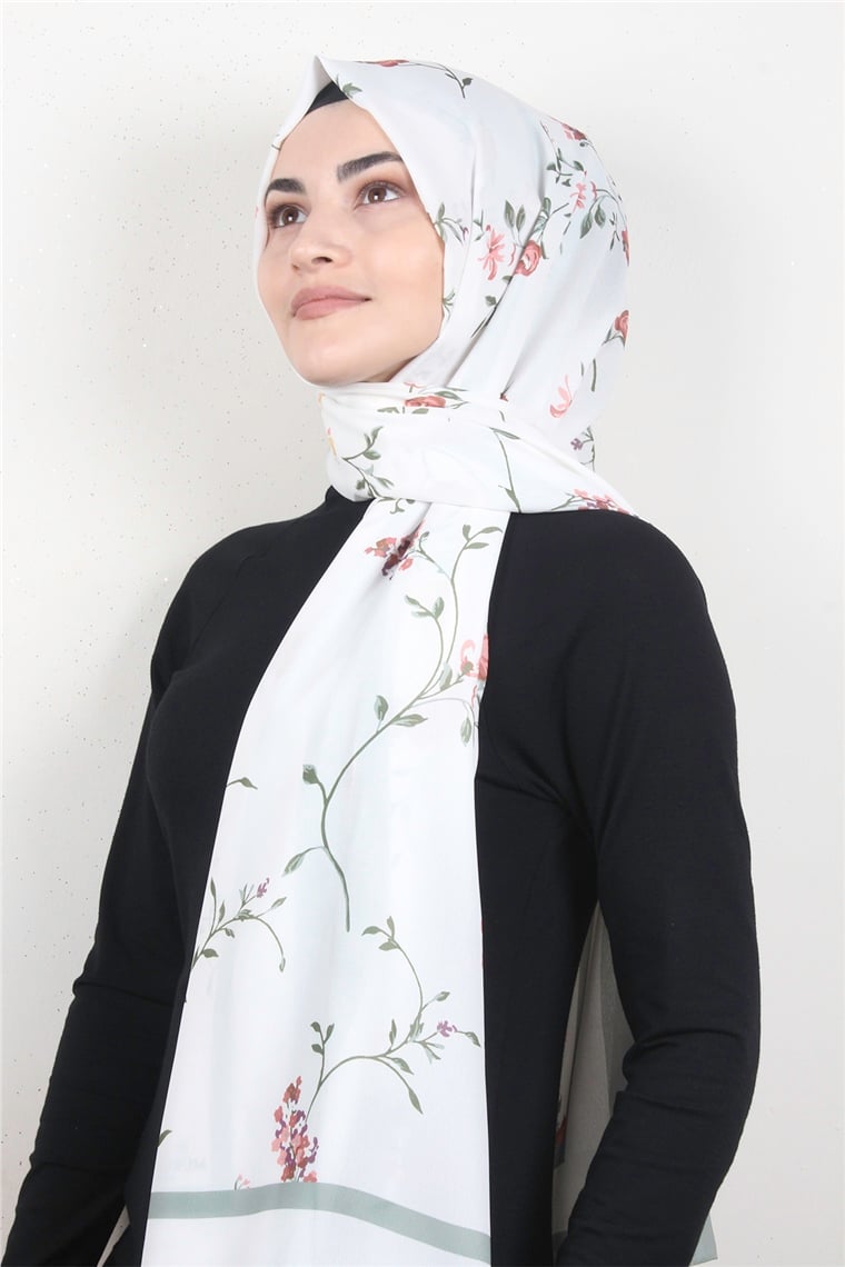 Violet Şal 2732-10 Mint Yeşili 