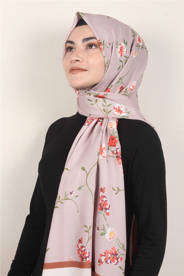 Violet Şal 2732-3 Pudra