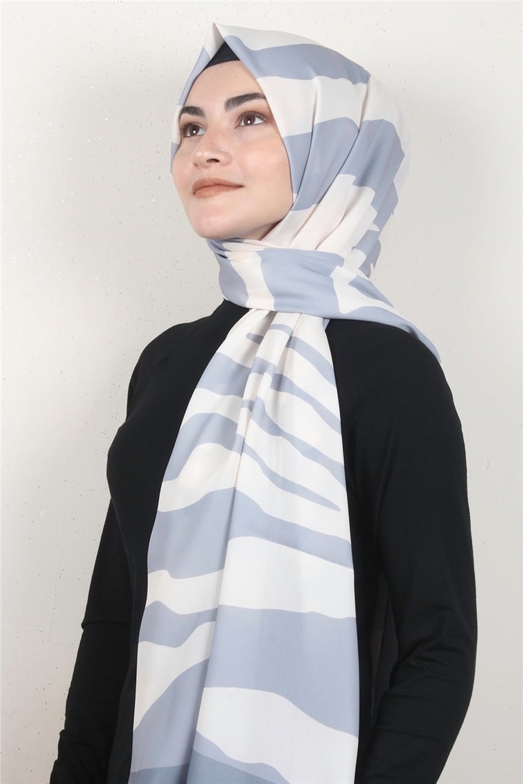 Violet Şal 2738-4 Gri