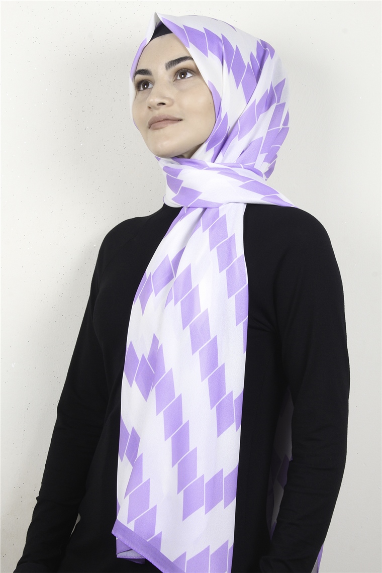 Violet Şal 2739-10PRK Lila