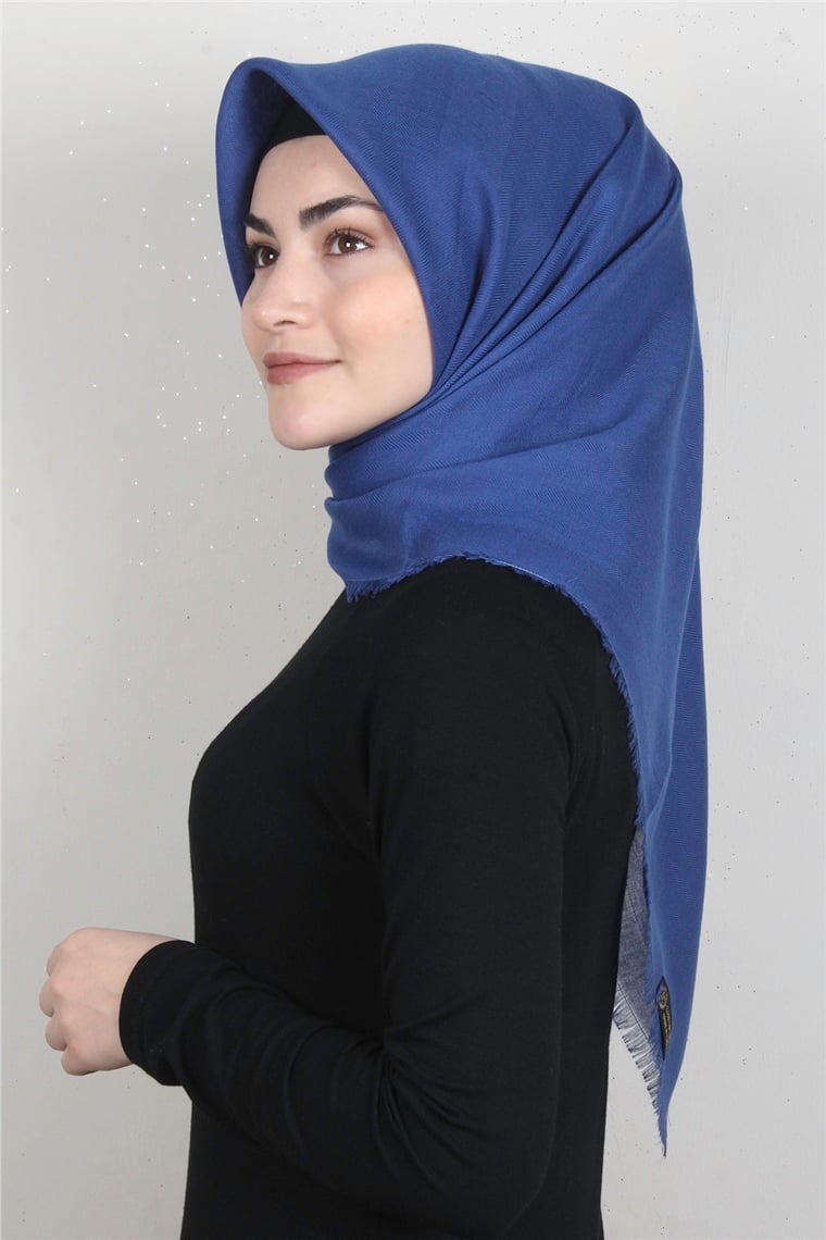 Vivaldi Pamuk Eşarp 1404-7 Mavi