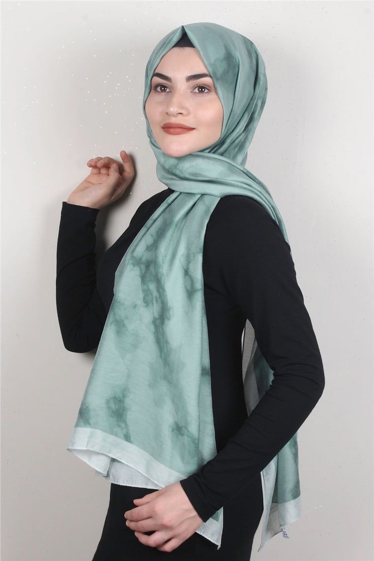 Vual Modal Şal 8685-1 Su Yeşili