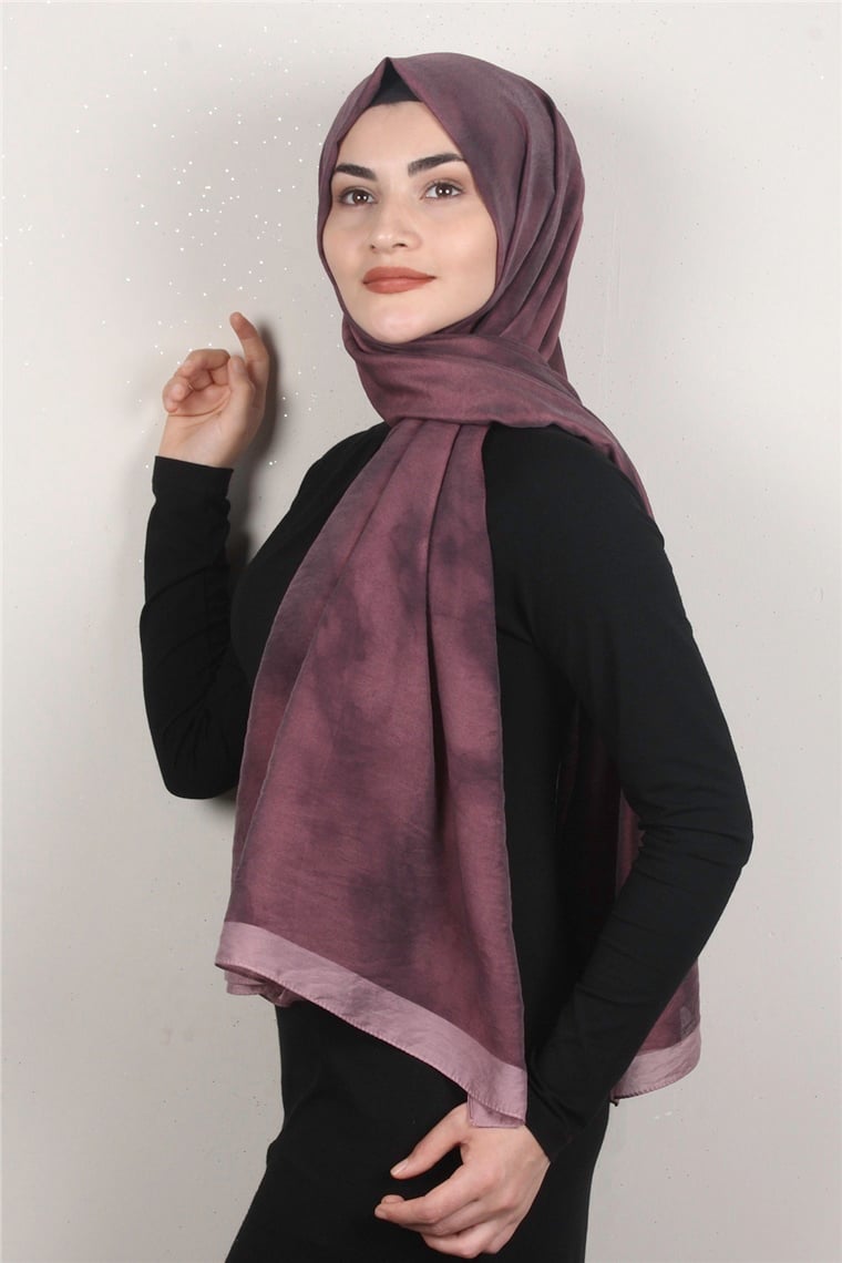 Vual Modal Şal 8685-15 Mürdüm