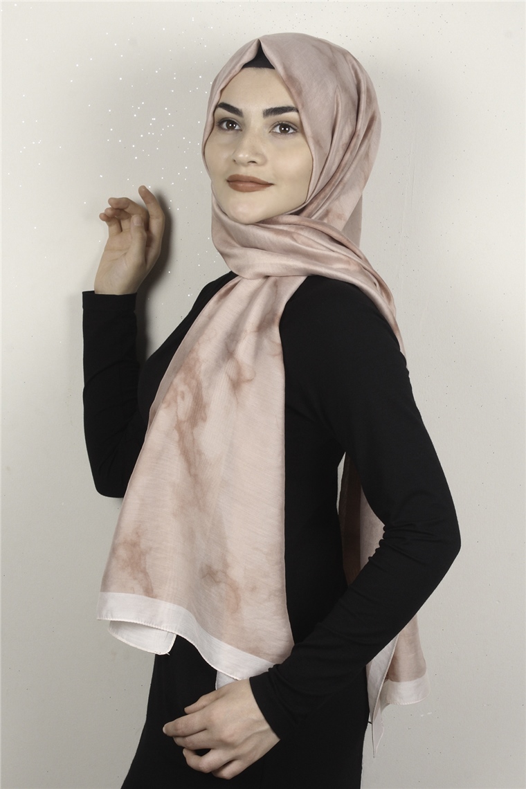Vual Modal Şal 8685-4 Pudra