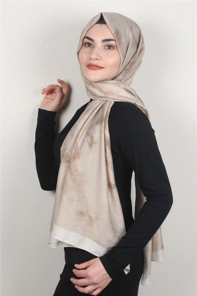 Vual Modal Şal 8685-9 Vizon