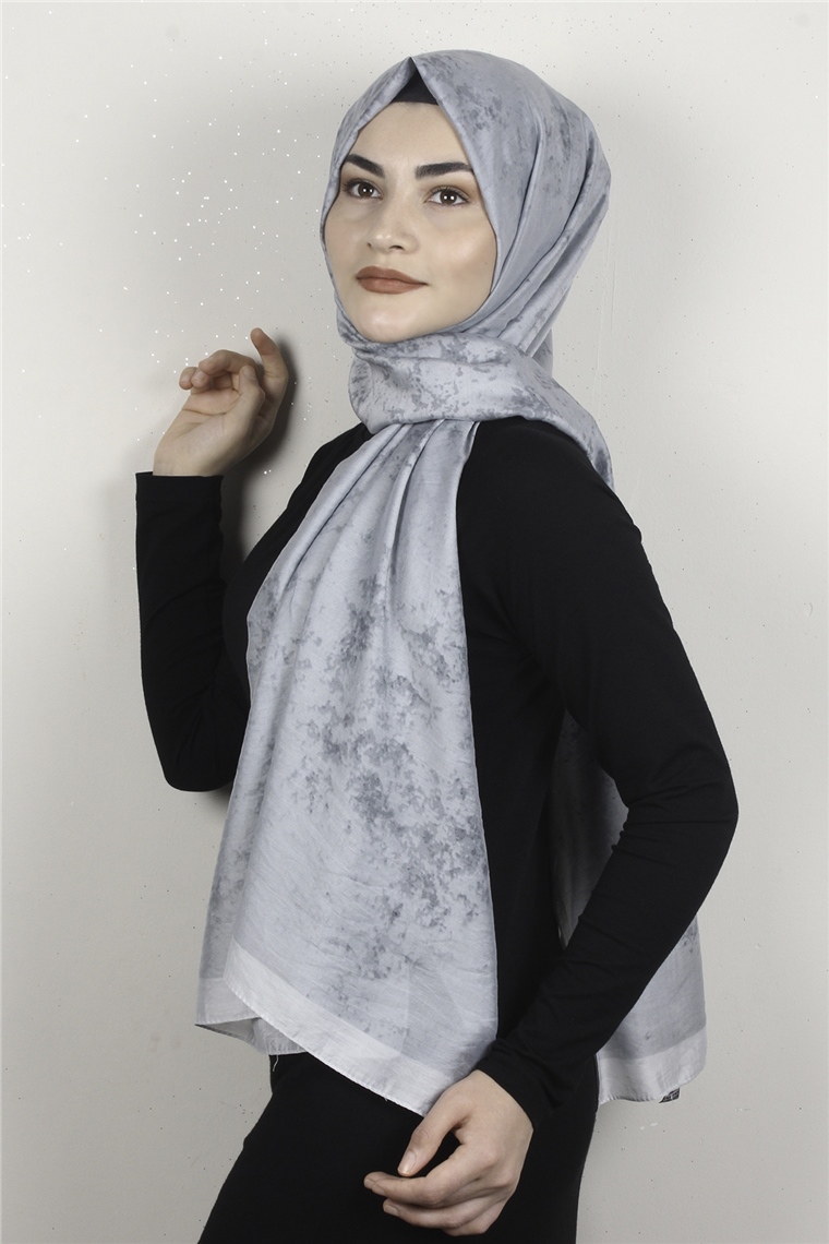 Vual Modal Şal 8686-14 Gri