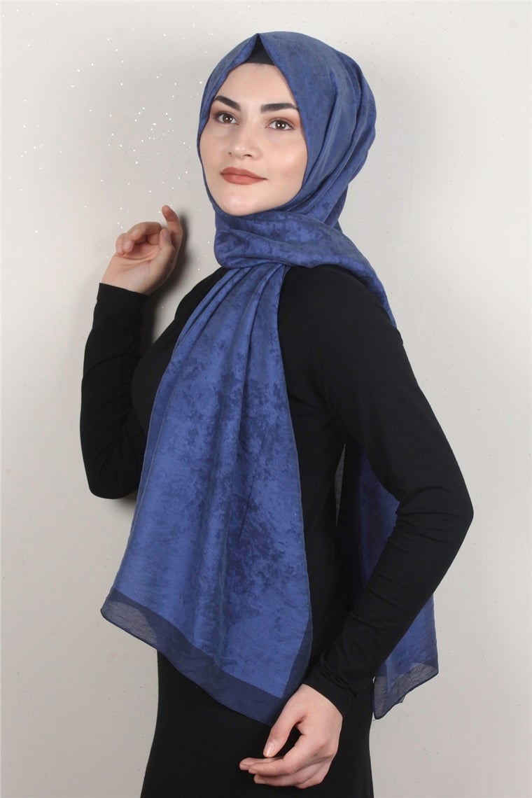 Vual Modal Şal 8686-6 Mavi