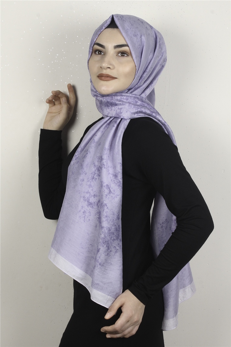 Vual Modal Şal 8686-9 Lila