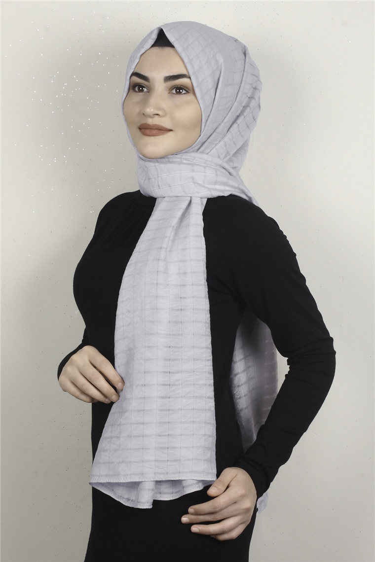 Yok Şal 2580-3 Açık Gri