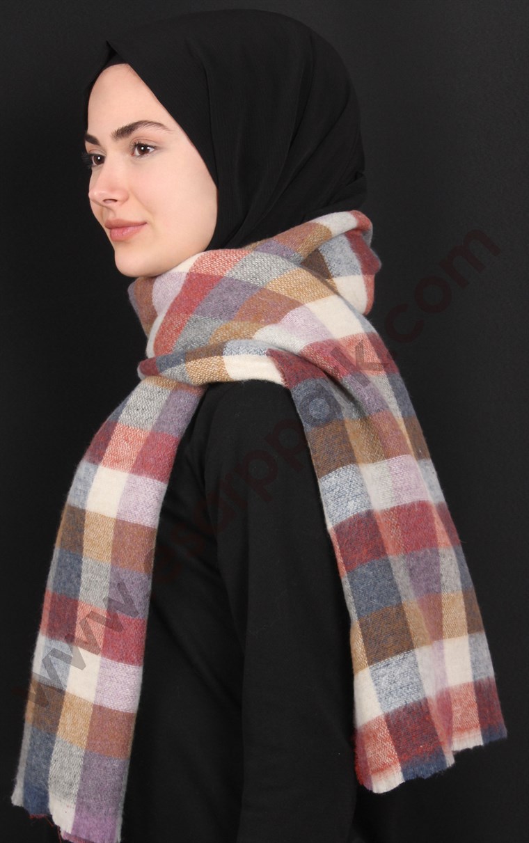 Yün Omuz Şalı 9001-17