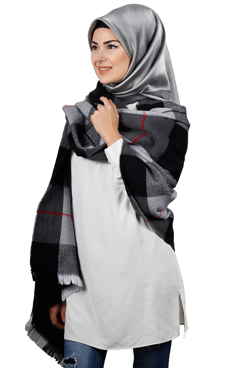 Yün Omuz Şalı 9001-44