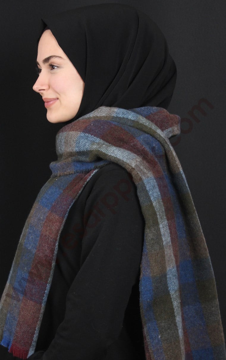 Yün Omuz Şalı 9001-9