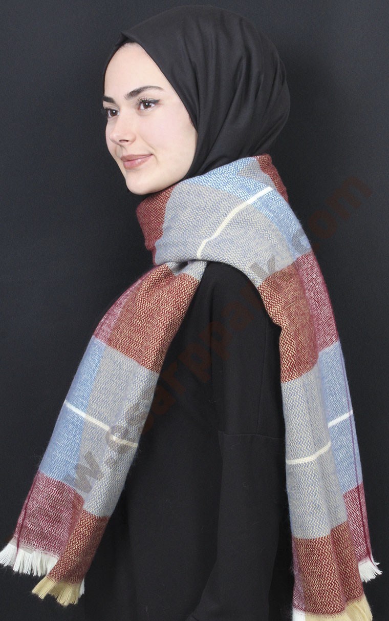 Yün Omuz Şalı 9001-97