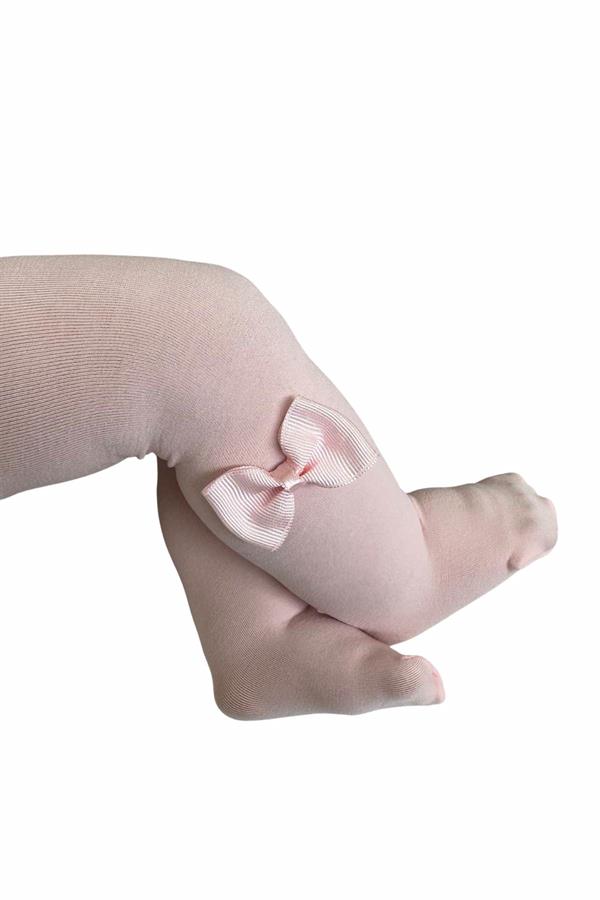 BEBEK MYCRO FİYONKLU KÜLOTLU ÇORAP PEMBE
