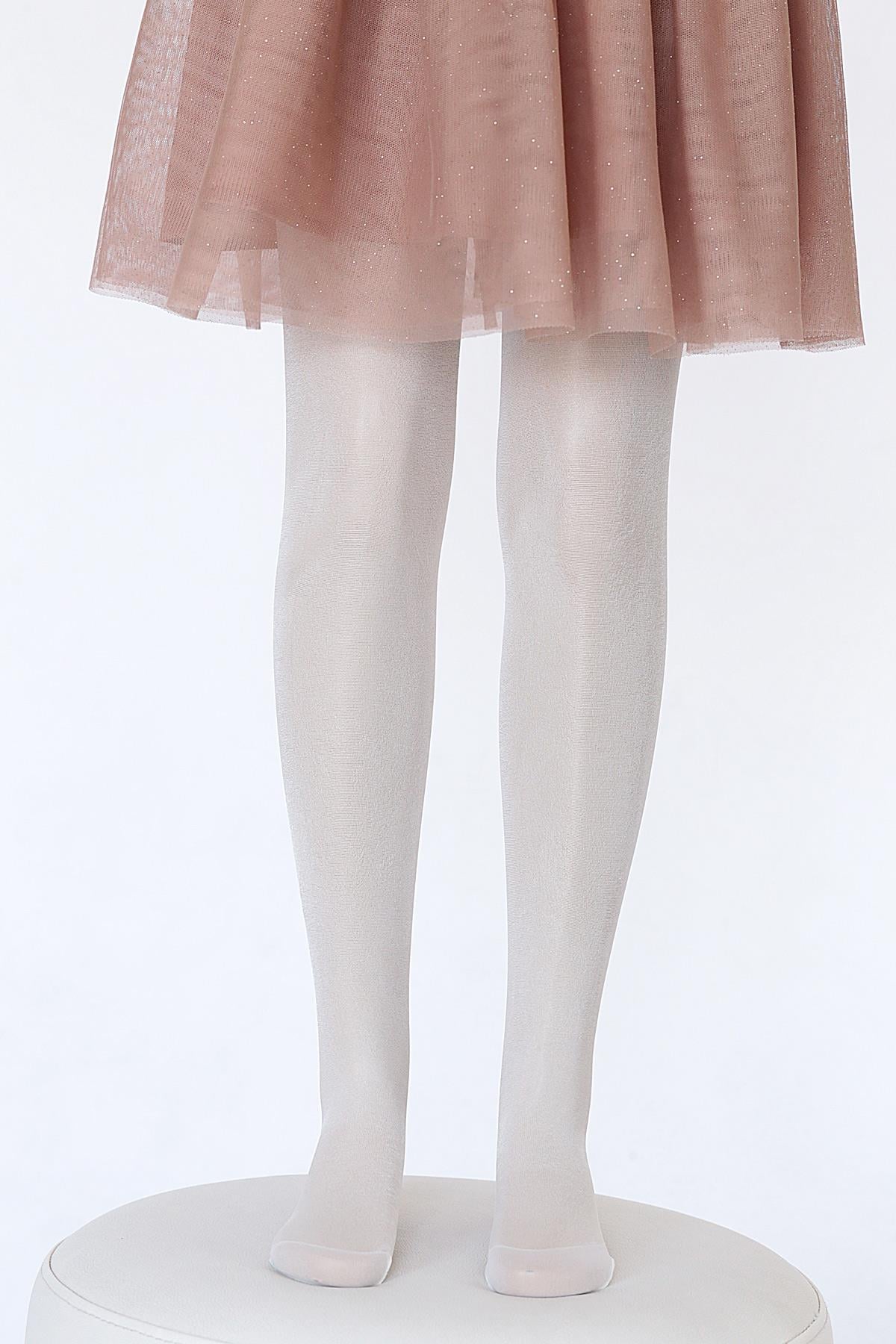 Elit 40 Çocuk Külotlu Çorap KEMİK