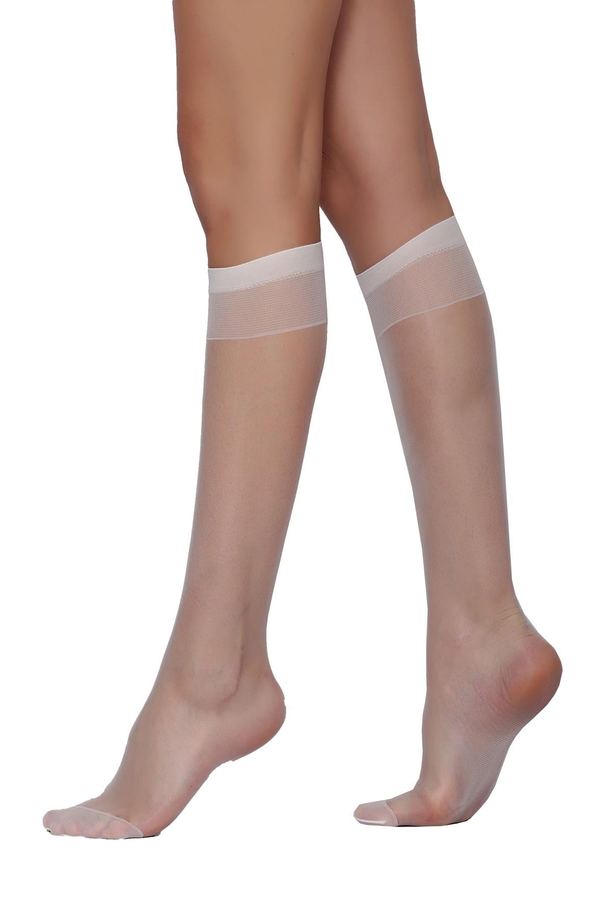 Lady Fity 15 Dizaltı Çorap KEMİK
