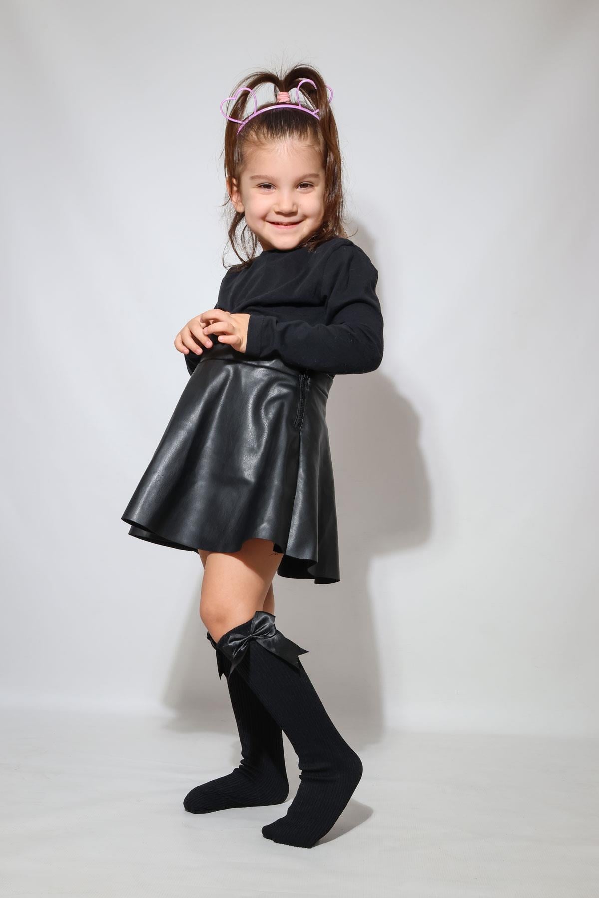 RENA AKS.ÇOCUK DİZALTI ÇORAP SİYAH