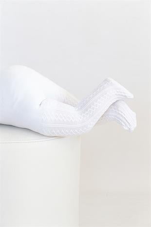 Açelya Koton Bebek Külotlu Çorap BEYAZ