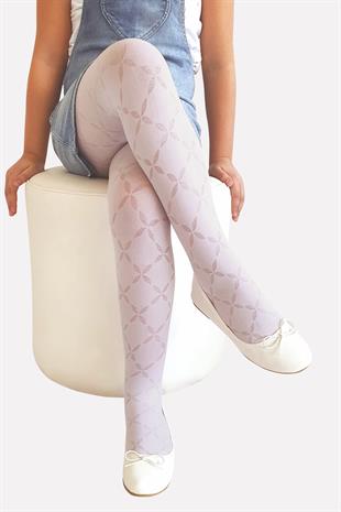 Anka Çocuk Külotlu Çorap BEYAZ