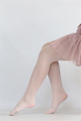 Asel Çocuk Külotlu Çorap PEMBE